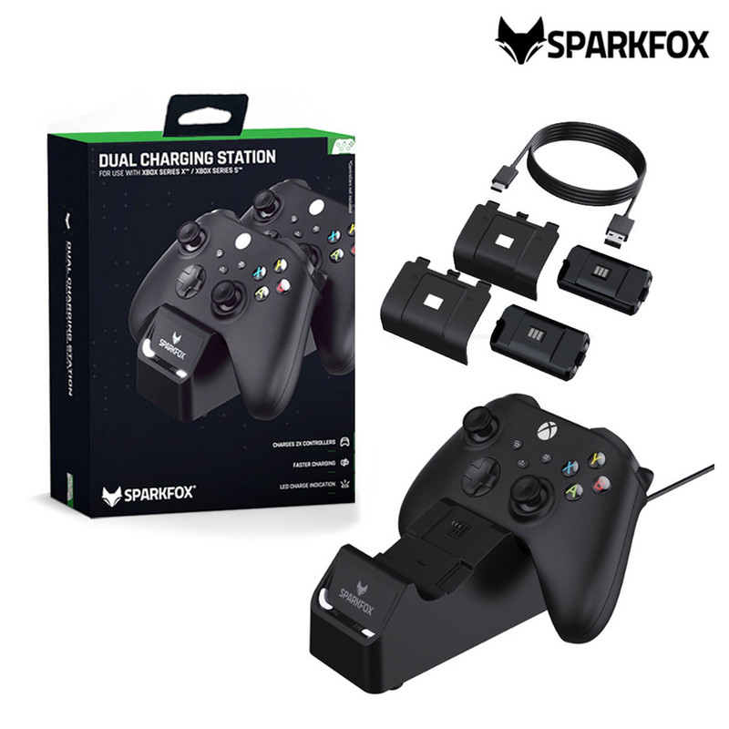پایه شارژر اسپارک فاکس مدل W20X504مناسب برای دسته بازی XBOX Series S/X