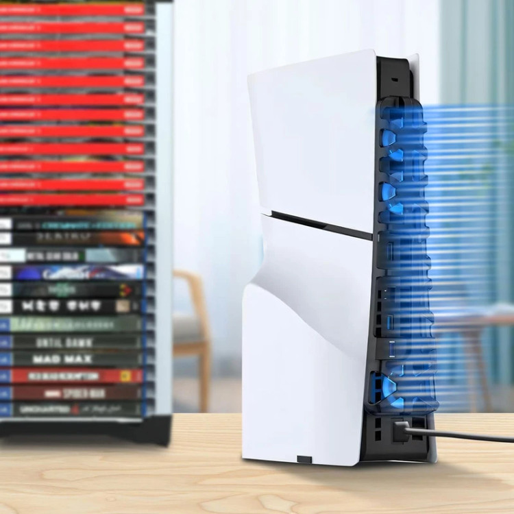 فن خنک کننده دابی مدل TP5-3538S مخصوص پلی استیشن ۵ اسلیم RGB