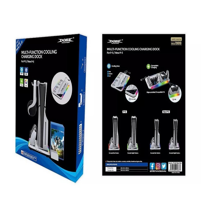 پایه چند منظوره پلی استیشن 5 دابی مدل TP5-3557d P5/P5 SLIM