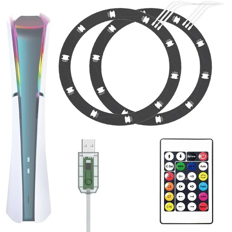 کیت نورپردازی RGB LED کنسول PS5 آی پگا PG-P5S038A