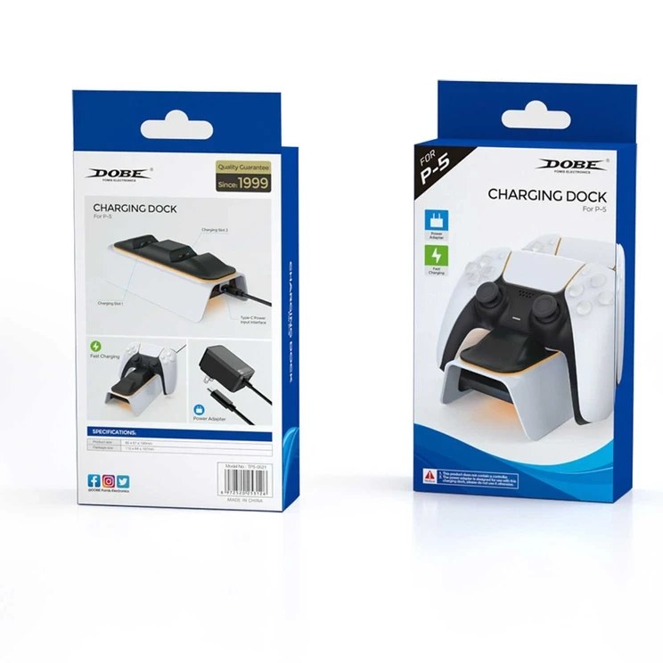 پایه شارژ دسته بازی PS5 دابی مدل TP5-0521B