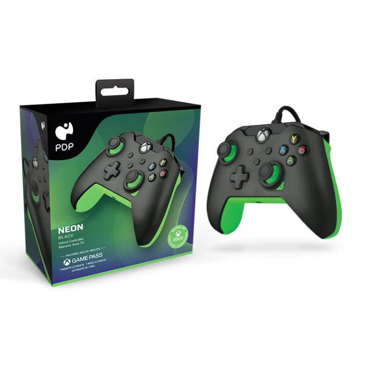 دسته بازی مخصوص XBOX مدل PDP طرح Neon Black