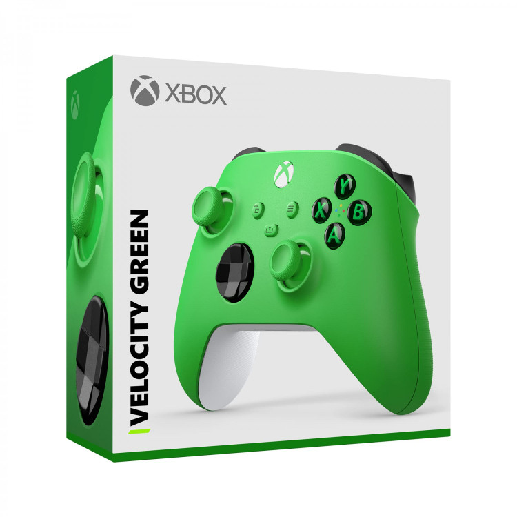 دسته بازی ایکس باکس طرح Velocity Green