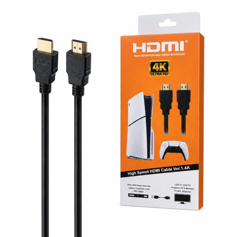 کابل HDMI 4K مدل PS5 طول 1.5 متر