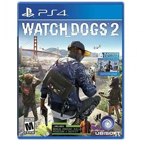 دیسک بازی Watch Dogs 2 برای PS4 کارکرده