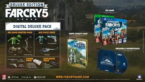 دیسک بازیfarcry5 برای PS4 کارکرده همراه بروشور