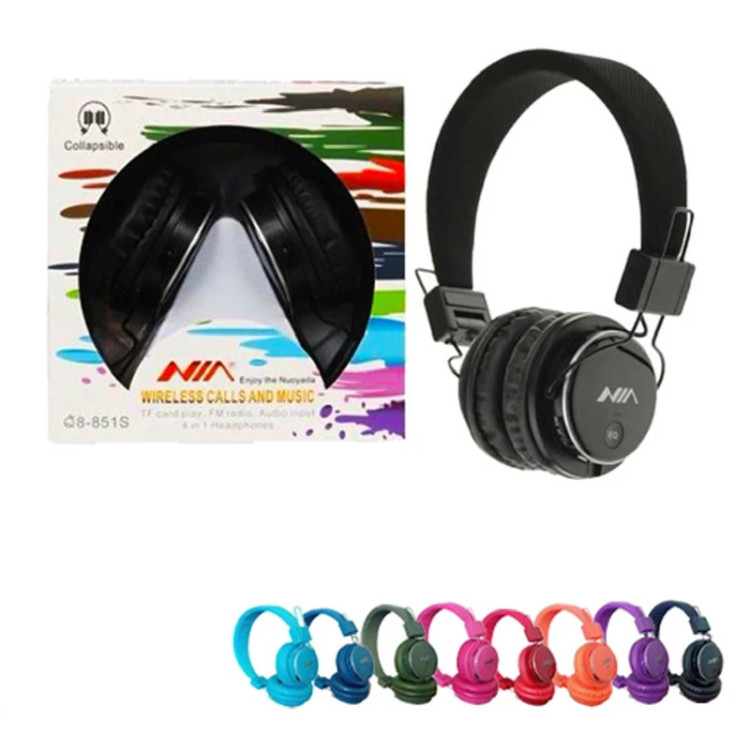 هدفون بی سیم نیا مدل Q8-851S Wireless